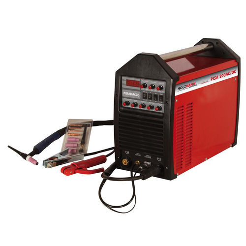Saldatrice TIG - PISA200ACDC - Holzmann Maschinen GmbH - portatile / con schermo integrato