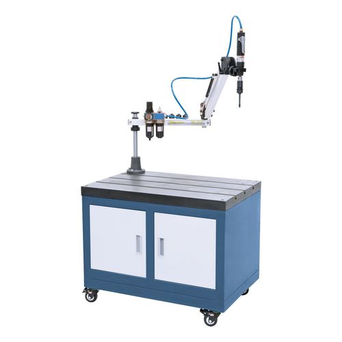 Macchina di maschiatura verticale - TM 12 P / R 1000 - Bernardo - pneumatica / automatica
