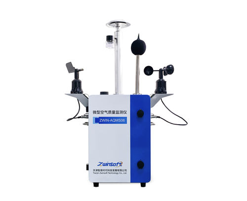 Monitor di controllo della qualità dell'aria esterna - ZWIN-AQMS06 - Tianjin Zwinsoft Technology Co.,Ltd. - per analisi ambientale / di CO / PM2.5