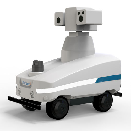 Robot di ispezione su ruota - ZWIN-PATROL06 - Tianjin Zwinsoft Technology Co.,Ltd. - a trasduttore multiplo / telecomandato / modulare
