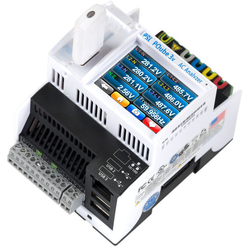 Analizzatore di potenza - PQube 3v - Power Standards Lab - per rete elettrica / di tensione / in tempo reale