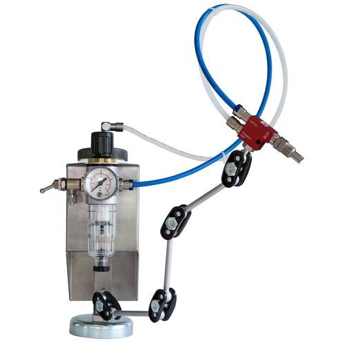 Unità di lubrificazione a olio - ProfiKompakt - HPM Technologie GmbH - in quantità minima / a polverizzazione / pneumatica