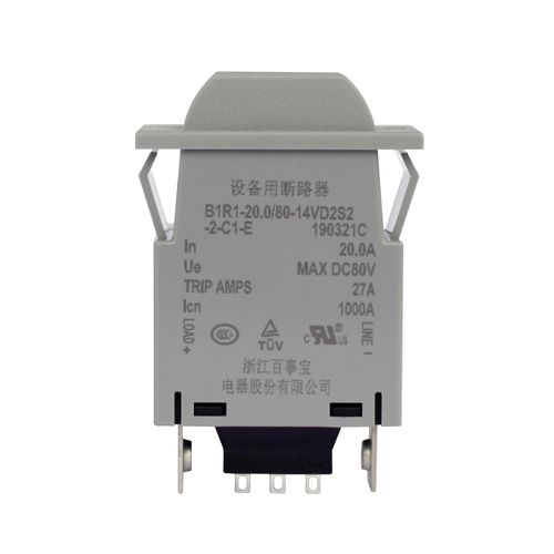 Interruttore automatico idraulico-magnetico - B1 series - ZHEJIANG BSB ELECTRICAL APPLIANCES CO.,LTD - AC / DC / 2 poli