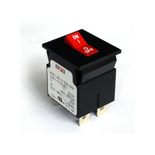 Interruttore automatico idraulico-magnetico - B1 2P series - ZHEJIANG BSB ELECTRICAL APPLIANCES CO.,LTD - a riarmo manuale / per la distribuzione / per applicazioni ferroviarie