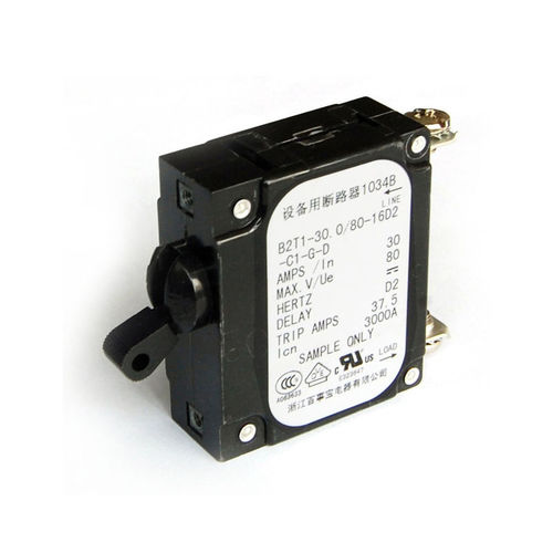 Interruttore automatico idraulico-magnetico - B2 series - ZHEJIANG BSB ELECTRICAL APPLIANCES CO.,LTD - per sovraccarichi / a riarmo manuale / per la distribuzione