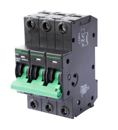 Interruttore automatico idraulico-magnetico - BSB7 series - ZHEJIANG BSB ELECTRICAL APPLIANCES CO.,LTD - a riarmo manuale / per dispositivi elettronici / piccolo