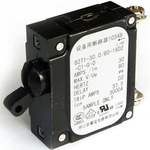 Interruttore automatico idraulico-magnetico - B2 series - ZHEJIANG BSB ELECTRICAL APPLIANCES CO.,LTD - DC / AC / a riarmo manuale