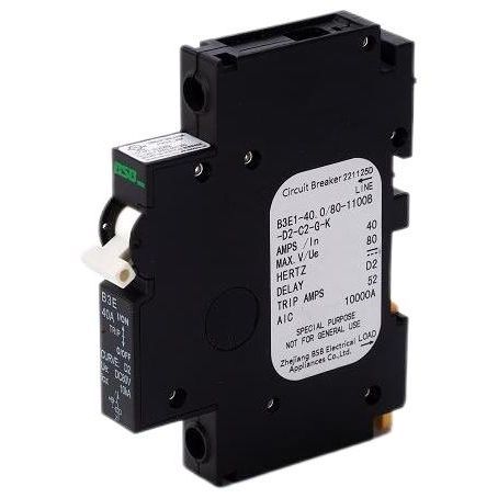Interruttore automatico idraulico-magnetico - B3E Series - ZHEJIANG BSB ELECTRICAL APPLIANCES CO.,LTD - AC / DC / a riarmo manuale
