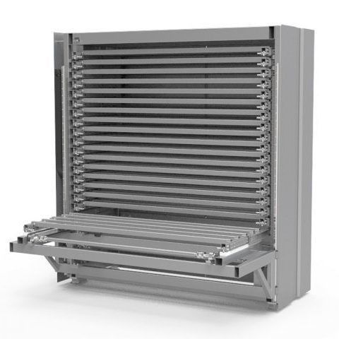 Sistema di trasferimento per lattine - PowerSTORE - Cantec - per macchina transfer / modulare / automatizzato