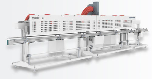 Forno a tunnel - SOUCURE-LI series - Cantec - per cottura della vernice / ad induzione / di verniciatura a polvere