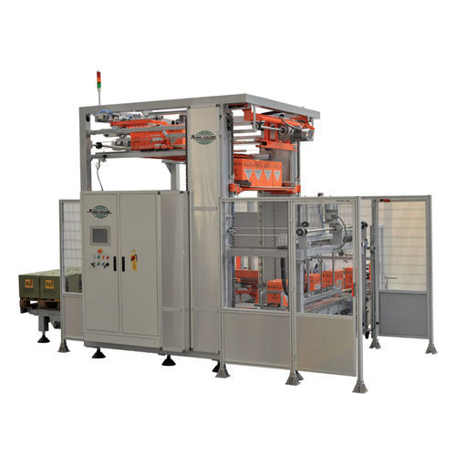Pallettizzatore a strati - COMPACT 2007 - Mondo e Scaglione - di casse / funzionamento verticale / automatico