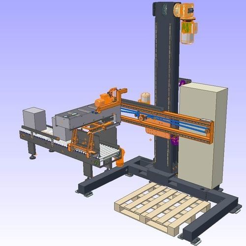 Pallettizzatore a strati - P0 - Mondo e Scaglione - di casse / di trasporto / automatico