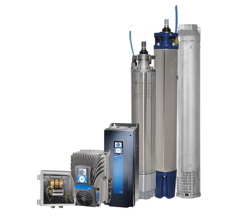 Motore sommergibile - 6HES 380 series - Franklin Electric - sincrono / a 3 fasi / 380 V