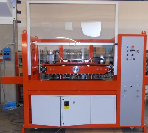 Traino per linea di estrusione per profilati - TR-BS - Teknomast Srl - per linea di estrusione di tubi