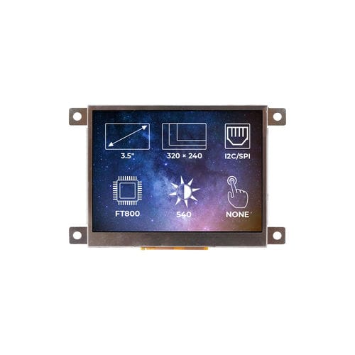 Modulo di visualizzazione TFT - RVT3.5B320240CFWN00 - Riverdi - 320 x 240 / industriale