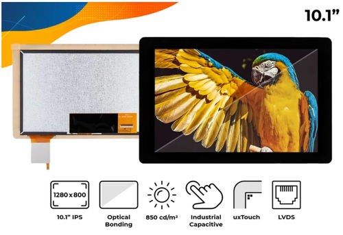 Display TFT - RVT101HVLNWC00-B - Riverdi - IPS / 10.1" / di precisione