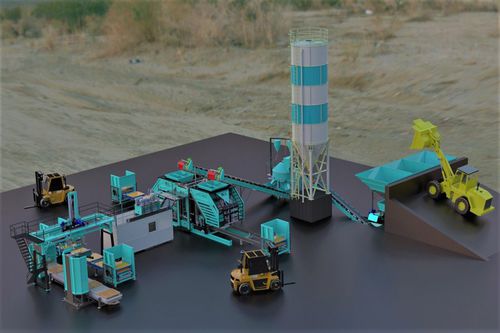 Blocchiera per manufatti in calcestruzzo - MVS-2008 - MVS Proje - automatica