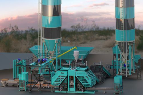 Blocchiera per manufatti in calcestruzzo - MVS-2510 - MVS Proje - automatica