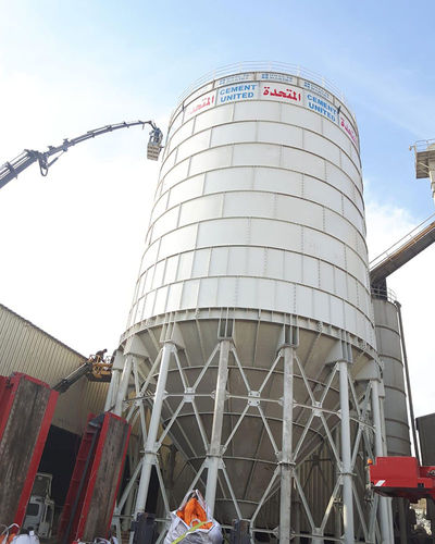 Silo bullonato - MVS Proje - saldato / per cemento / per polveri