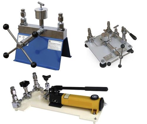 Comparatore di pressione idraulico - GCL, GCH series - Nagman Instruments & Electronics (P) Ltd. - per calibrazione di pressione