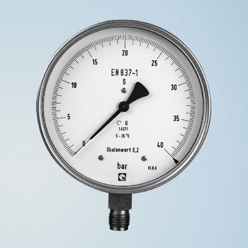 Manometro con quadrante - FU 250 - Schmierer GmbH - filettato / G 1/2 / BSP 1/2