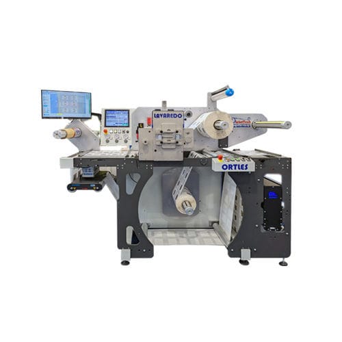 Taglierina ribobinatrice automatica - ORTLES - Labeltech sas - per etichette / rapida / per ispezione
