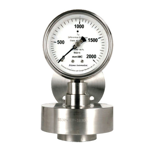 Manometro differenziale - DPG-BD - Prisma Instruments - con quadrante / NPT 1/2 / in acciaio inossidabile