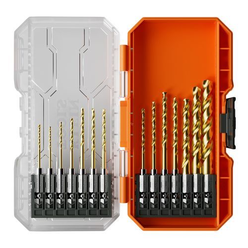 Set di punte per legno - 53614 - Klein Tools - multiuso / per materie plastiche / HSS-TiN