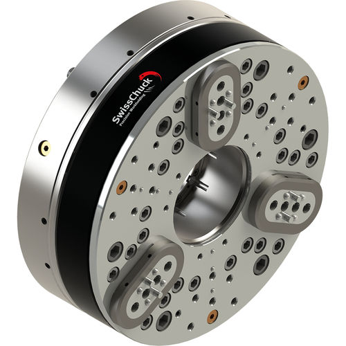 Mandrino automatico - Triton® series - SwissChuck AG - 3 ganasce / con cambio rapido / per lavorazione