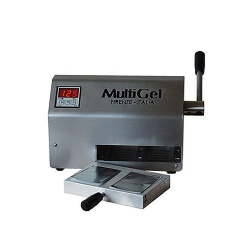 Sigillatrice per imballaggio blister - AB 2 - MultiGel Srl - manuale / per macchina di imballaggio / per l'industria farmaceutica