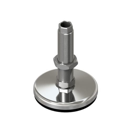 Piede di macchina - 12601I - Martin Levelling Components - in NBR / in acciaio inossidabile / antiscivolo