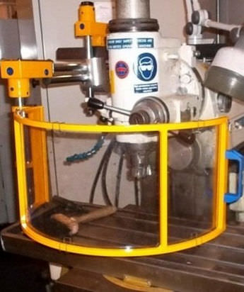 Protezione per macchina regolabile per fresa - 11 kg | FA - Repar2