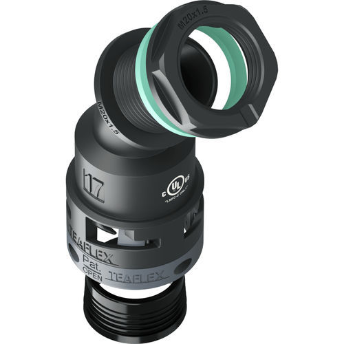 Raccordo a gomito - U8BBF17M20 - Teaflex S.p.a - DIN / in poliammide / in PA