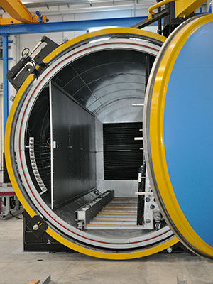 Autoclave di processo - max. 400 °C - TERRUZZI - sottovuoto / per il vetro stratificato