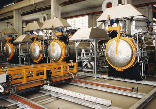 Autoclave di processo - max. 400 °C - TERRUZZI - di grande capacità / per gomma