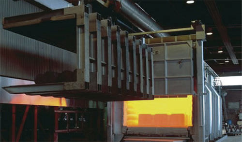 Forno a suola mobile - max. 1 315 °C - TERRUZZI - a gas