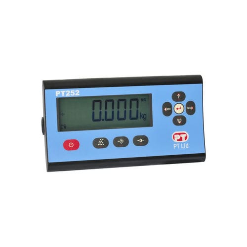 Indicatore di peso display LCD - PT252 series - PT Limited - benchtop / ad incastro / a parete