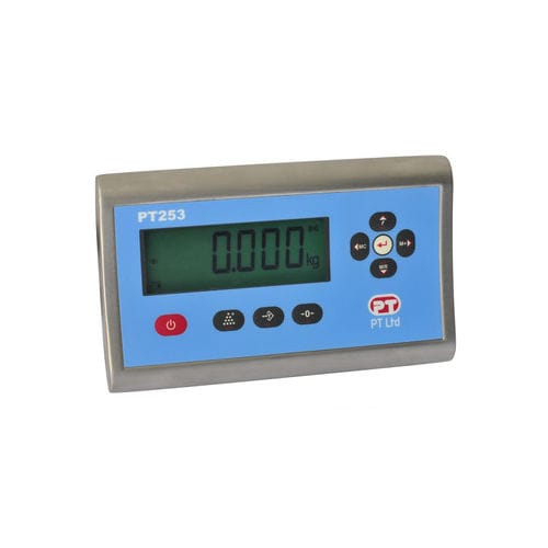 Indicatore di peso display LCD - PT253 series - PT Limited - benchtop / ad incastro / IP65