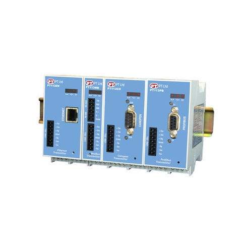Trasmettitore di peso digitale - PT113 series - PT Limited - Modbus RTU / Ethernet / su guida DIN
