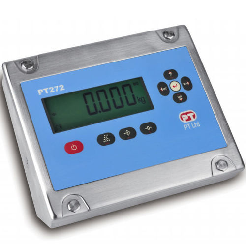 Indicatore di peso digitale - PT272 - PT Limited - ad incastro / IP66 / RS-232