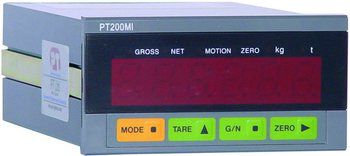 Indicatore di peso digitale - PT200MI - PT Limited - con display LED / ad incastro / con uscita BCD