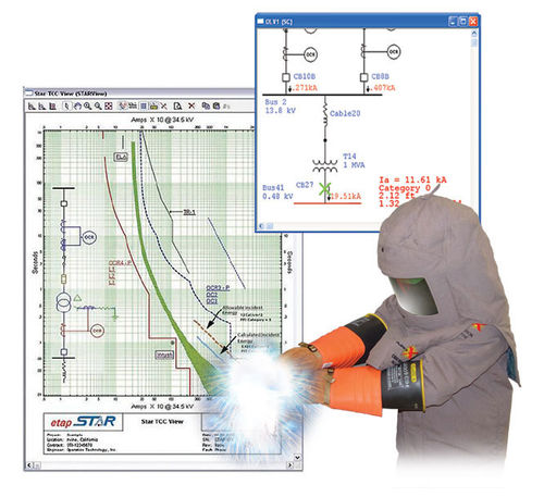 Software di analisi - Arc Flash - Etap - per arco elettrico
