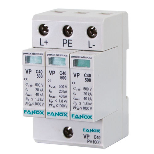 Limitatore di sovratensione per impianto fotovoltaico - VP C40 Series - FANOX ELECTRONIC - classe II / compatto / a varistori