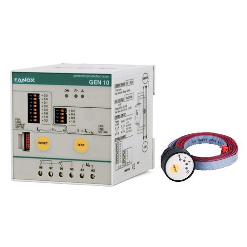 Relè di sovraccarico - GEN 10 - FANOX ELECTRONIC - di assenza di fase / di squilibrio di fase / DC