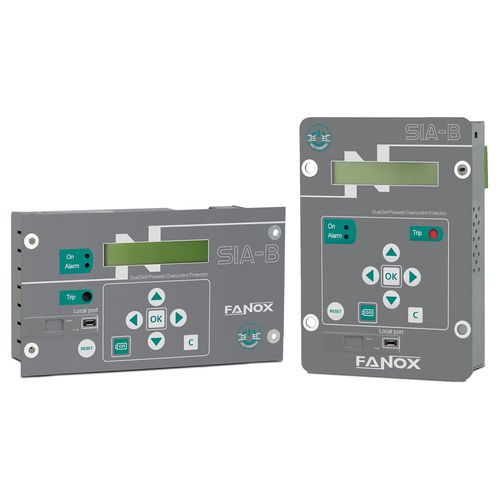 Relè di protezione autoalimentato - SIA-B SPECIFIC - FANOX ELECTRONIC - con dispersione a terra / di sovraintensità / per montaggio su pannello