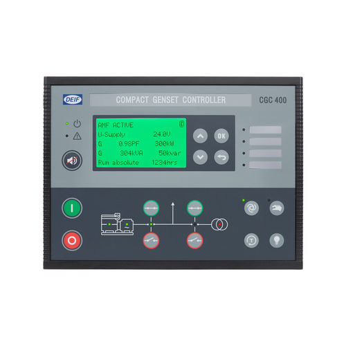 Controllore di gruppo elettrogeno automatico - CGC 400 - DEIF - di controllo automatico del settore / manuale