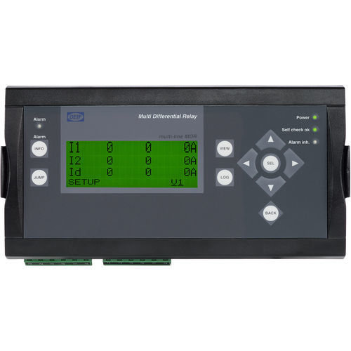 Relè di protezione di corrente - MDR-2 series - DEIF - trifase / AC / per generatore