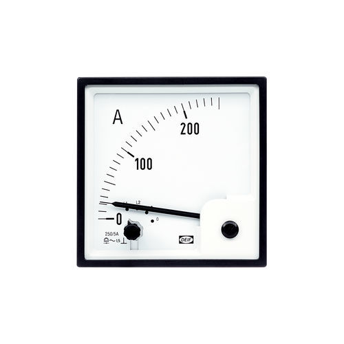 Amperometro AC - VDQ96-sw - DEIF - per montaggio a filo / per sottostazione elettrica / per distribuzione elettrica