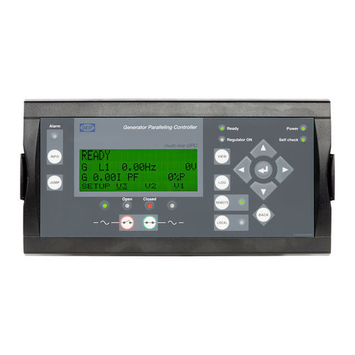 Pannello di controllo per gruppo elettrogeno - GPC-3 Gas  - DEIF - compatto / parallelo / con display