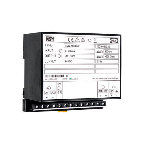 Convertitore DC/DC riduttore - TDG-210DG - DEIF - isolato / su guida DIN / industriale